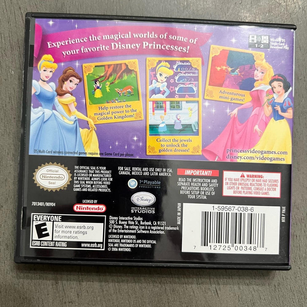 Disney Princess: Magical Jewels game for Nintendo DS - Picture 2 of 3